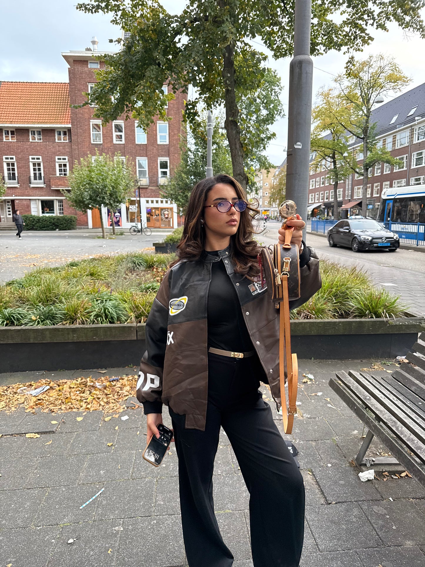 Pre order Bombé leth jacket